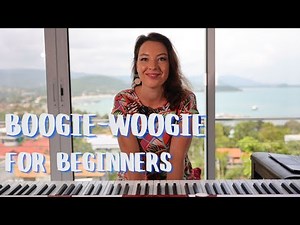 Boogie-woogie for beginners. 4 exercises how to combine both hands together.