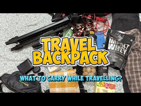 How to Pack a Backpack for a 7-Day Trip | Travel Backpacking | Travel Setup