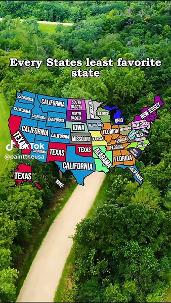 What is Your Least Favorite State? | United States Map and Geography