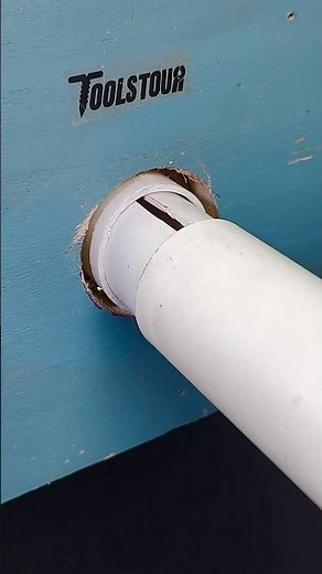 No Wall Damage! Fast Repair for Broken Pipes at the Wall #toolstour