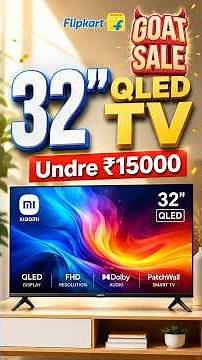 🤯 Secret Flipkart GOAT Sale 2026 Loot! Top 5 Best Smart TVs Under ₹15000 You Can't Miss! 🚀💥