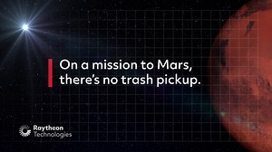 Did You Know: It costs roughly $10,000 to put a pound of payload into orbit. To help reduce excess weight while in space, Collins Aerospace is working to create a trash compactor that removes excess water out of garbage: https://raytheontech.co/3tKQoyu | RTX