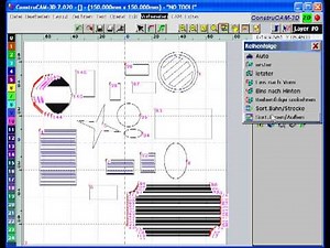 Video ConstruCAM 3D Reihenfolge und Importfilter / CAD CAM Software ConstruCAM-3D Milling