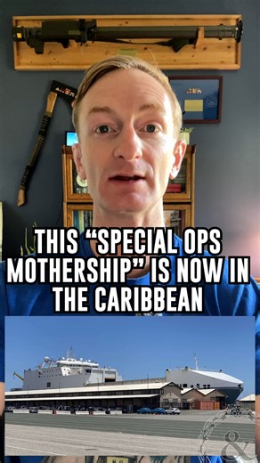 The Pentagon confirmed to us that the MV Ocean Trader, a converted commercial vessel commonly called the “Special Ops Mothership,” is operating in the Caribbean. Full story: https://taskandpurpose.com/news/mv-ocean-trader-caribbean/ | Task & Purpose