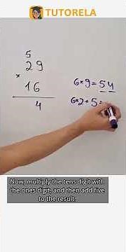 Master Vertical Multiplication: 29 x 16 Explained #Math #ArithmeticOperations