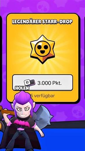 Get 5 Legendary Star Drops with Supercell ID Points?! 😳 #brawlstars #mortis