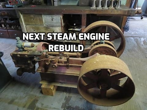 Old Steam Powered Machine Shop 69 Next steam engine rebuild