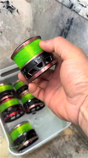 How To Remove Memory From Mono Filament! Slime line! Catch The Fever! Part 1 of 3 #fishtok #fishing #bigfish #fyp #viral | Chunky Cats Fishing