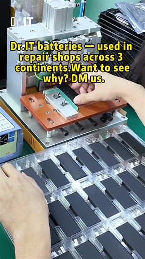 We’re drit — a factory that takes phone batteries seriously. #batteryfactory #phonebattery