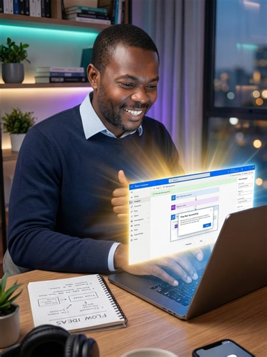 🔥 Tu perds encore du temps sur des tâches répétitives ? J’ai créé un flow Power Automate qui m’envoie chaque jour un sujet de contenu, puis m’aide à générer mes posts pour les réseaux sociaux. Pas de code compliqué. Copilot m’a guidé. Résultat : plus de focus, moins de stress. La vérité ? Ces outils sont déjà disponibles dans beaucoup d’entreprises… mais sous-utilisés. Si tu peux expliquer un problème, tu peux automatiser une partie de la solution. 💬 Dis-moi en commentaire ce que tu veux autom