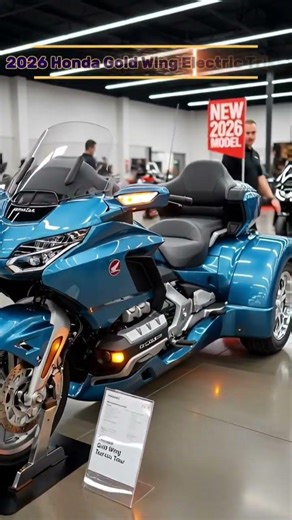 New 2026 Honda Gold Wing Electric Trike – Luxury Touring Goes Electric! ⚡🏍️