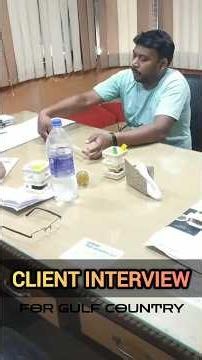 Client Interview for Gulf Country | Shuttering Carpenter Interview | Face to Face Interview #shorts