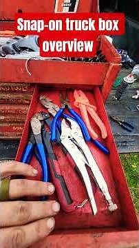 snap-on truck box overview #snapon #snapontools #mobilemechanic #mechanic #mechanictools