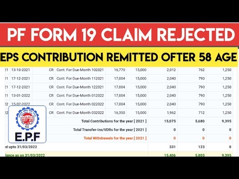 eps contributions remitted after member attaining 58 years of age submit employer clarification