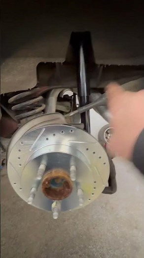 How to Install Drilled and Slotted Rotors! Sub for more!