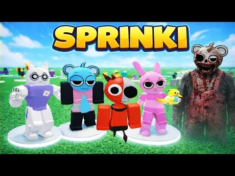 HORROR SPRINKI in Roblox 😱 | Scary Sprinki Characters Gameplay