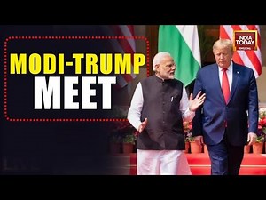 PM Modi In USA | Global Eyes On Modi-Trump Meet In USA | Coverage From US | India Today