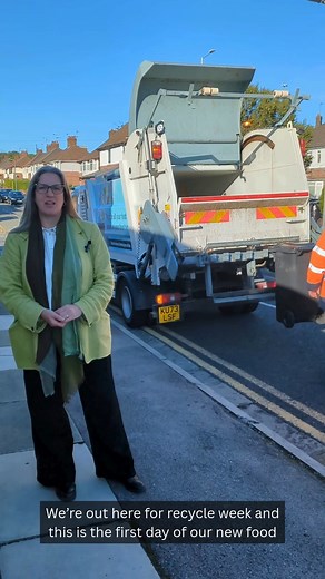 This week we've been bringing a new, weekly food waste collection to 15,000 households across the city 🍒🥚 Food waste recycling will be rolled out to all households in Liverpool in a phased approach over the coming months. Find out more at liverpool.gov.uk/foodwaste | Liverpool City Council