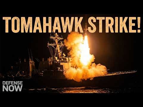 CENTCOM Strike: USS Delbert D. Black Fires a Tomahawk Missile in the Middle East!