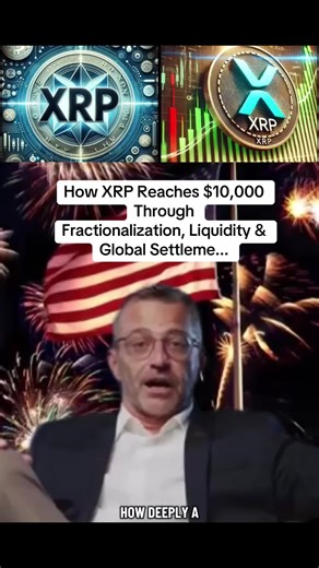 How XRP Reaches $10,000 Through Fractionalization, Liquidity & Global Settleme...#xrp #crypto #viarl #fyp #btc
