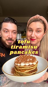 TOFU TIRAMISU PANCAKES 🥞 Follow @vegan_punks for the best tofu on the internet and get the full recipe below! Honestly, pancake day nearly came and went without a new tofu pancake recipe and we just couldn't have that! Soooo we woke up this morning, filmed, edited and posted all in one day, which honestly, we never manage to pull off! 😅 Inspired by the Mallow French Toast (IYKYK) Makes 10 pancakes Ingredients For the pancakes: 300 g silken tofu 150–200 ml unsweetened soya milk 200 g plain flou