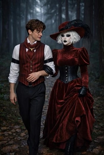 Rosie & Alastor's Enchanting Night Walk
