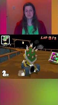 An onslaught of swoops in Mario Kart DS.