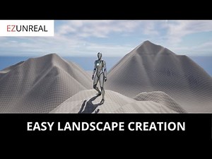 Unreal Engine 5 Tutorial for Beginners: EASY Landscape Creation UE (5.3)