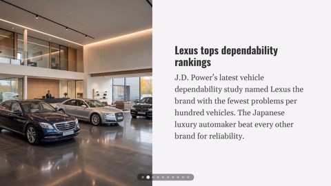 Lexus' most dependable SUV starts at $38,250 — over $10,000 below the average new car price