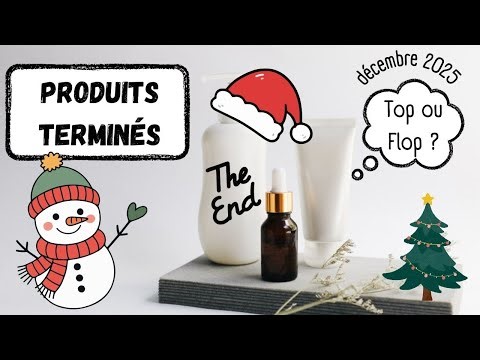 Produits Terminés Décembre 2025 #empties #produitsterminés #concours