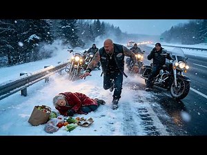 No One Helped the Freezing Old Lady — Hells Angels Bikers Saved Her Story Forever