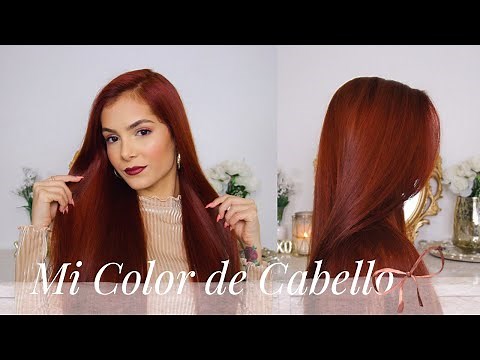 Mi cabello rojo cobrizo - Cómo me lo pinto en casa | Celhelíz