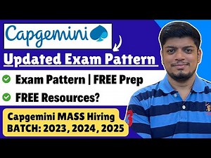 Capgemini Exam Pattern 2025, 2024, 2023 | Capgemini Hiring Process 2025 | FREE Resources |All Rounds