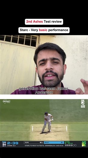 Mitchell Starc with very basic performance | 2nd ashes test Review | day 1 | ashes 2025-26