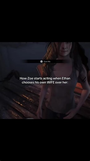 How Zoe Acts When Ethan Chooses His Wife in Resident Evil 7