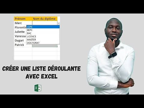 Comment créer une liste déroulante avec Excel : Partie 1