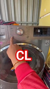 CL on front load washing machine