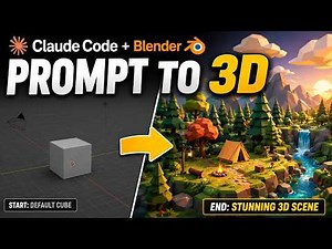 Claude Opus 5 + Blender MCP = Professional 3D Scenes