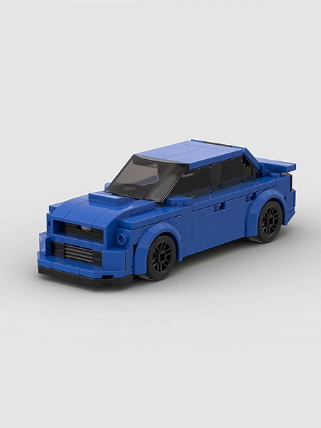 Build Your Own Subaru WRX with LEGO Bricks