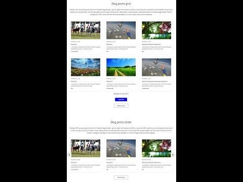 Flexible Posts Section Add-on for Flexible Page Builder (for ACF Pro)