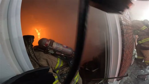 GoPro view from two-alarm Pennsylvania house fire - Statter911