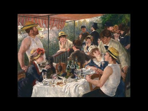 Renoir Luncheon of the Boating Party 12h | Frame TV Art 4K | Impressionist Painting