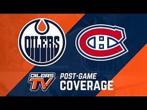 ARCHIVE | Oilers Post-Game Interviews at Canadiens