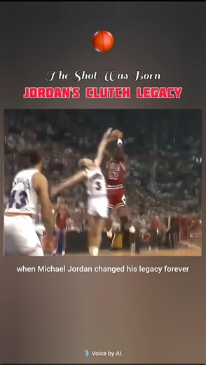 The Shot | Michael Jordan vs Cleveland Cavaliers (1989 NBA Playoffs)