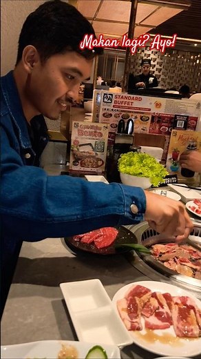 Puas banget nge-grill daging premium di Gyu-Kaku Grand Indonesia! 🥩✨ #makanlagiayo #gyukaku #kuliner