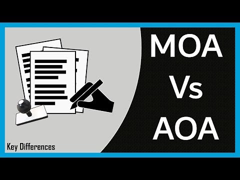 Memorandum of Association (MOA) Vs Articles of Association (AOA): Differences & Comparison