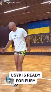 22K views · 49 reactions | Usyk shows his ball skills ahead of Fury rematch ⚽ #UsykFury2 #usyk #tysonfury #boxing | Hook'd Boxing | Facebook