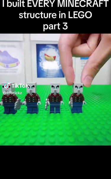 Building Minecraft Structures in LEGO | Part 3