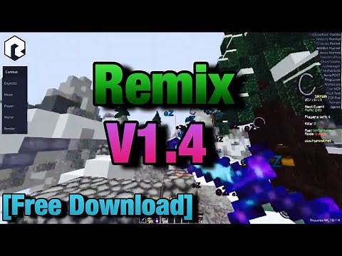 Minecraft - Remix 1.4 [Hacked Client]