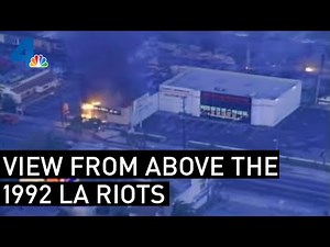 The View from NewsChopper4 Over the 1992 LA Riots | From the Archives | NBCLA